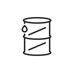 Fuel bunkering icon symbolizing maritime refueling, vessel energy supply, and marine logistics, representing fuel storage, nautical bunker operations, ship refueling services, and port liquid energy.