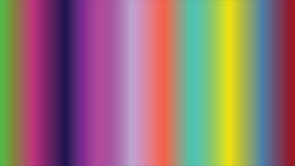 Obraz premium Vertical gradient background with smooth color transition from green to red to blue pink