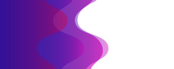 AbstractGradientShapesFlowingDesign transparent background