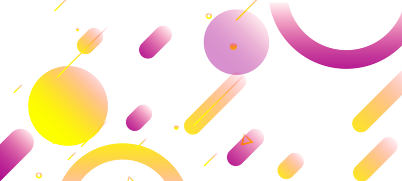 Colorfulgeometricshapesisolatedontransparentbackground transparent background - Powered by Adobe