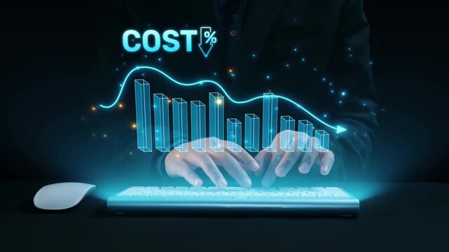Cost reduction and cost saving through digital transformation, business cost optimization, operational cost reduction, financial savings, and resource efficiency strategies for business success. Elide