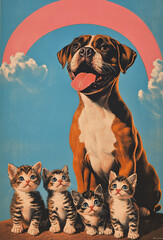 pet store advertising poster