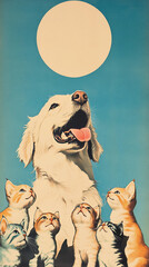 pet store advertising poster