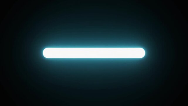 Slowly stretching glowing horizontal bar shrinking back with calm breathing motion spreading naturally across surreal cinematic ambience futuristic atmosphere glow layers