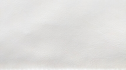 White leather canvas as background, luxury material texture. White genuine cow leather of the sofa texture