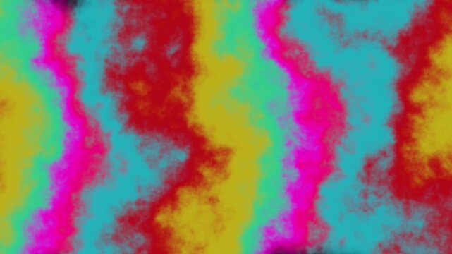 Abstract colorful tie dye texture background with vertical wavy watercolor gradient
