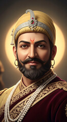 Fototapeta premium Chh. Shivaji maharaj