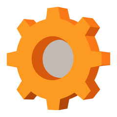 gear icon vector illustration