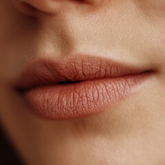 Fototapeta premium well-groomed lips