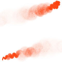 Fototapeta premium Colorful Brush Stroke Elements 
