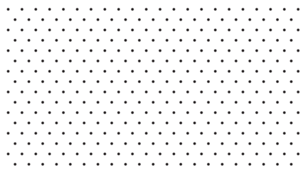 Classic black polka dot pattern on white background for fashion apparel and interior decor