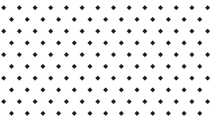 Geometric black diamond shape seamless pattern on white background for professional branding