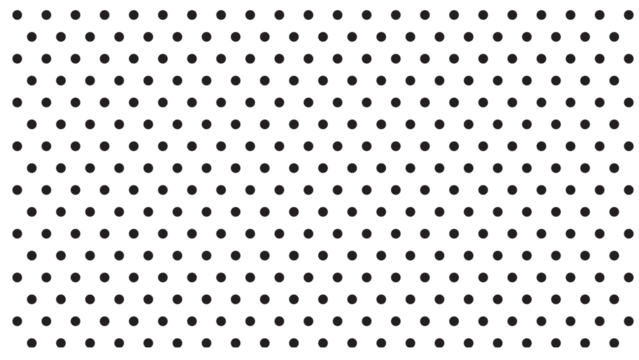 Bold black large polka dots pattern on a plain white background for modern graphic design - Powered by Adobe
