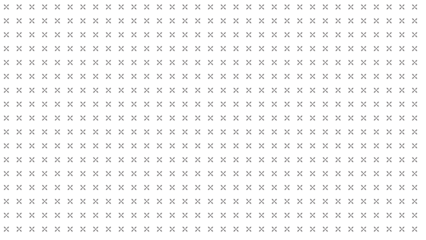 Delicate and subtle pattern featuring small X cross icons in a clean high-density grid for a textured look