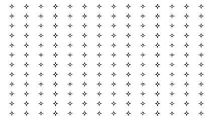 Minimalist target or crosshair icon pattern arranged in a precise clean geometric grid on a white background