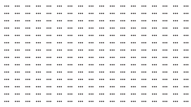 Minimalist pattern of triple horizontal dots arranged in a clean spaced-out grid on a white background - Powered by Adobe