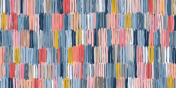 Geometric parallel stripe pattern seamless vertical repeat minimalist design background