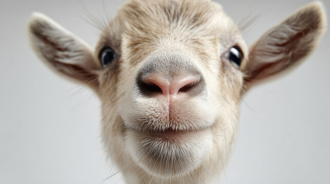 Close-up of a Goat&acirc;&euro;&trade;s Face