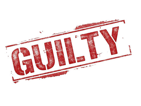 Stamped guilty