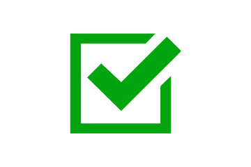Tick Checkmark Icon Set Vector. Minimal Approved Confirmation Symbol for Interface, Button and Badge