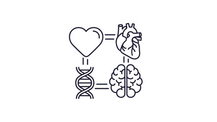 Heart, DNA, Brain, and Anatomy: The Science of Life and Emotions