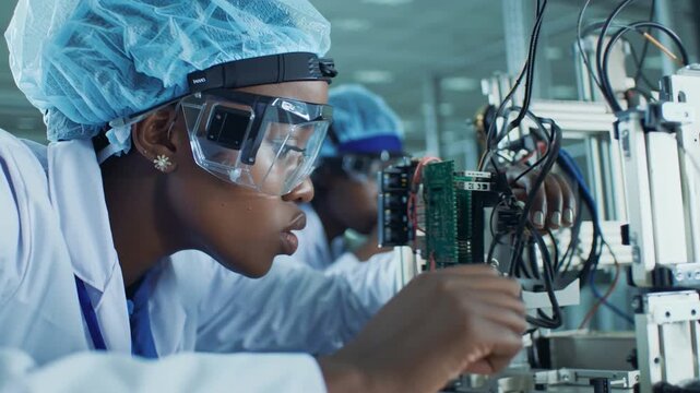 Inspection involves visual techniques and portable measuring equipment utilization