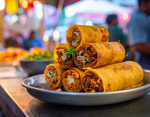 Street Food Kathi Roll