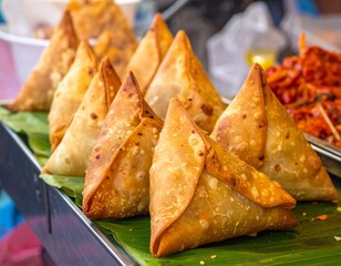 street food Samosa