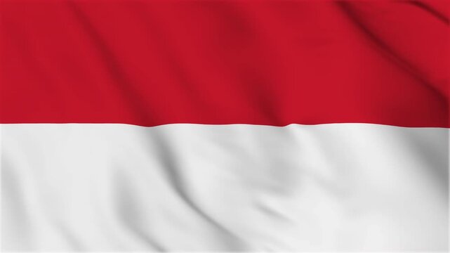 Monaco Flag Waving Animation. Monaco flag waving looping with transparent background. waving flag of austria. Monaco waving flag, Monaco 3D flag, Flag of Monaco waving Animation