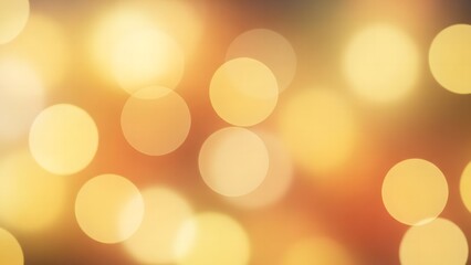 A vibrant and colorful background of golden bokeh lights, perfect for festive and celebratory designs
