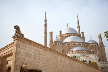 Majestic Islamic architecture of Muhammad Ali Mosque Cairo © yasidakbar