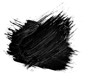 Grunge badge brush, hand drawn black sticker