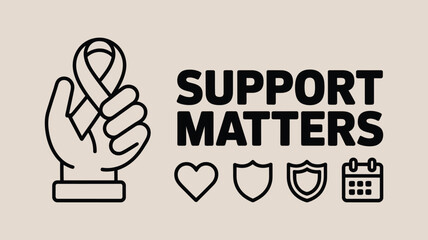 Support matters Vector