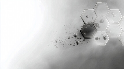 Abstract Hexagon Honeycomb Dissolving - Innovation