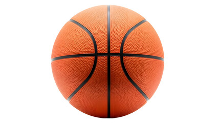 Obraz premium High quality image of a basketball isolated on transparent background