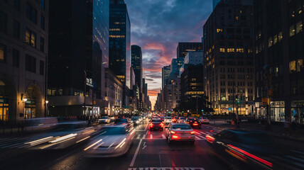 merging with traffic