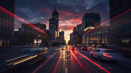 merging with traffic