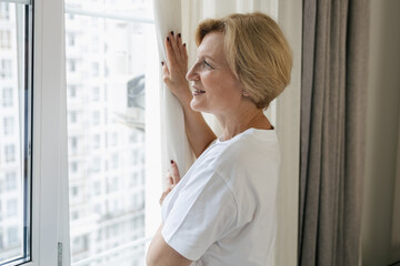 Morning relaxation in a cozy hotel bedroom with a serene atmosphere