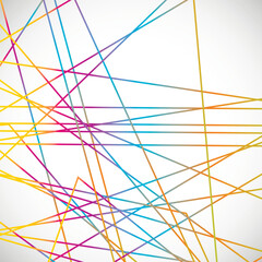 Chaotic Line Network