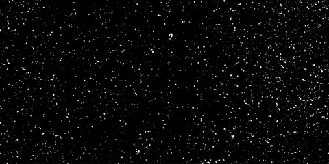 White snowflakes on a black background. Starlight Science Astrology Backdrop Wallpaper.  © Noor