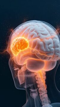 Glioblastoma brain tumor malignant invasion. Science, oncology.