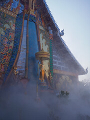 CHIANG MAI THAILAND&ndash; 13 Jan 2026 The newly completed golden Buddha at Wat Sri Don Moon Temple famous place in Chiang-Mai, Thailand