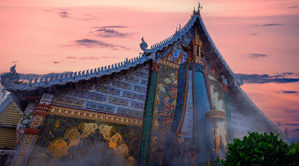 CHIANG MAI THAILAND&ndash; 13 Jan 2026 The newly completed golden Buddha at Wat Sri Don Moon Temple famous place in Chiang-Mai, Thailand