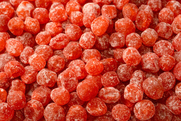 dried kumquat isolated on a white background