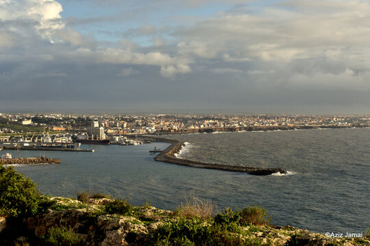 VIEW SAFI CITY MOROCCO OCEAN SIDE 