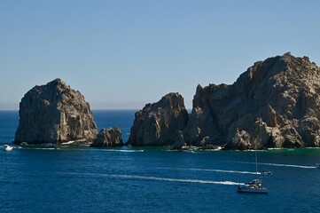 cruising into Cabo San Lucas