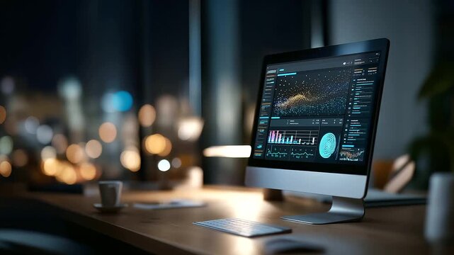 Prompt engineering workspace with AI code interface machine learning algorithm visualization chatbot development platform programming automation tools generative AI technology