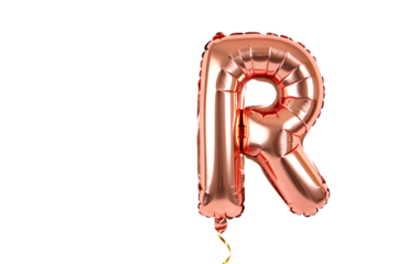 Golden metallic number one balloon shape with internal glowing red wireframe structure isolated on transparent background