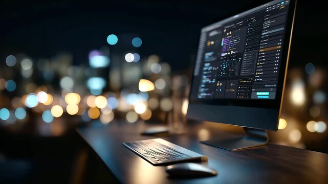 Prompt engineering workspace with AI code interface machine learning algorithm visualization chatbot development platform programming automation tools generative AI technology