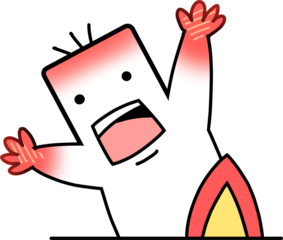 네모군 불 조심